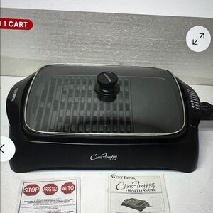 West Bend Black Electric Grill